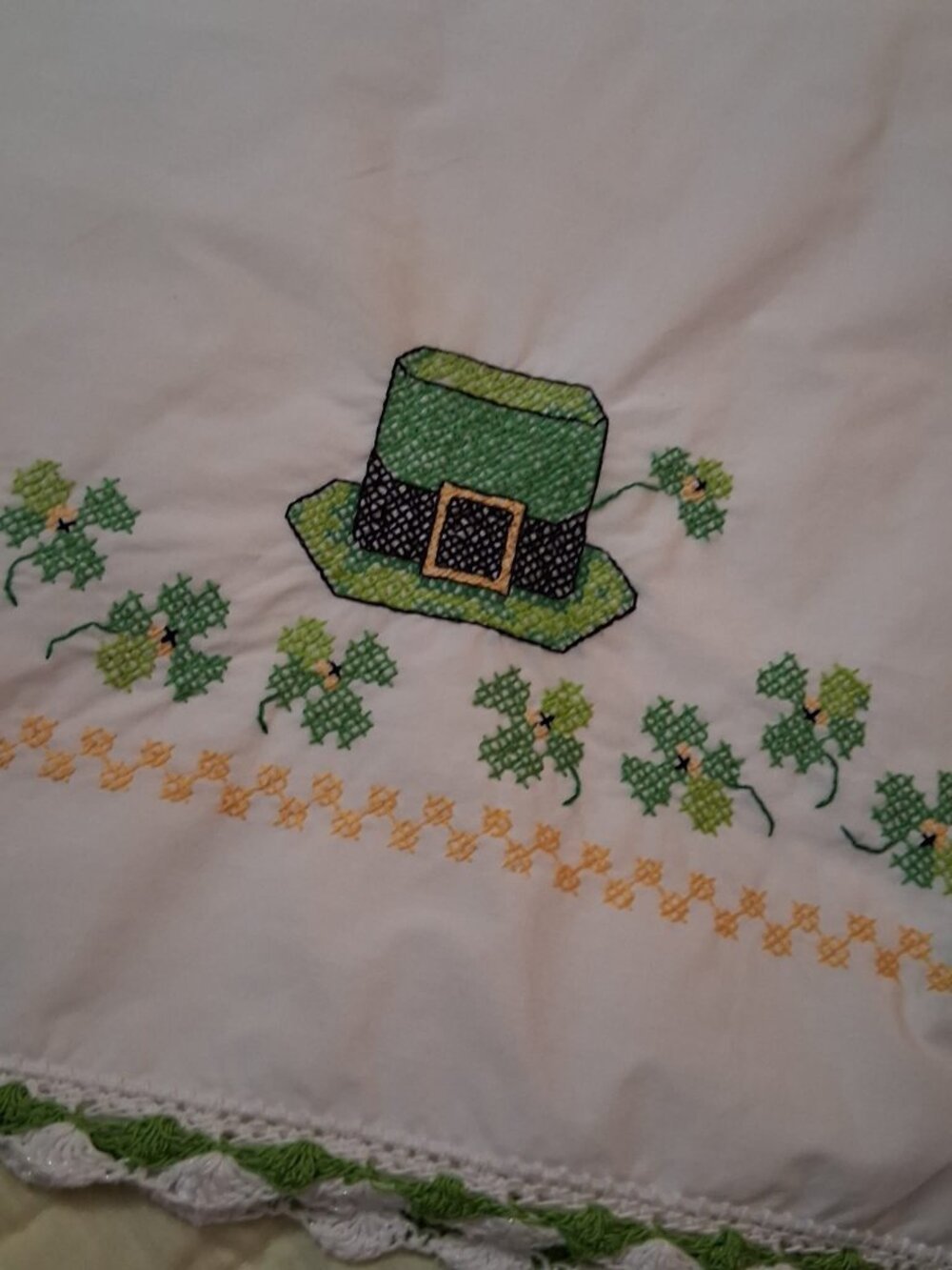 Embroidered Pillow Case (quantity 1)